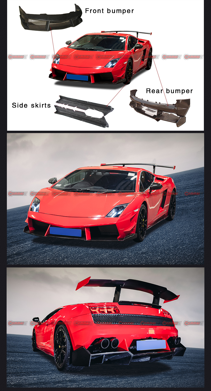 kit de carrocer&iacute;a rz para lambroghini gallardo