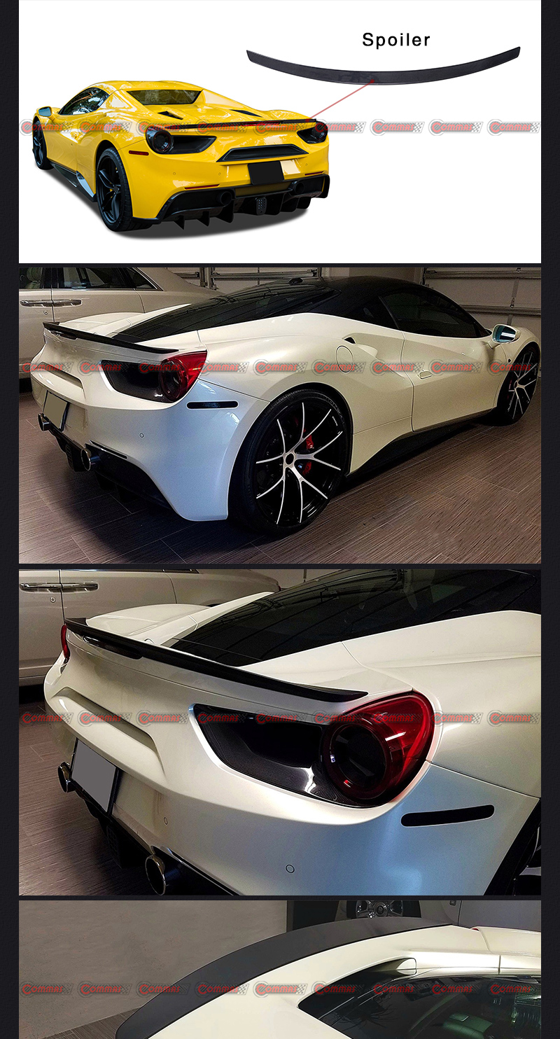 aler&oacute;n trasero ferrari 488