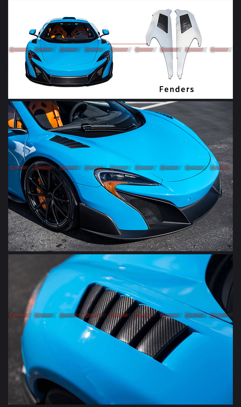 guardabarros mclaren 650s