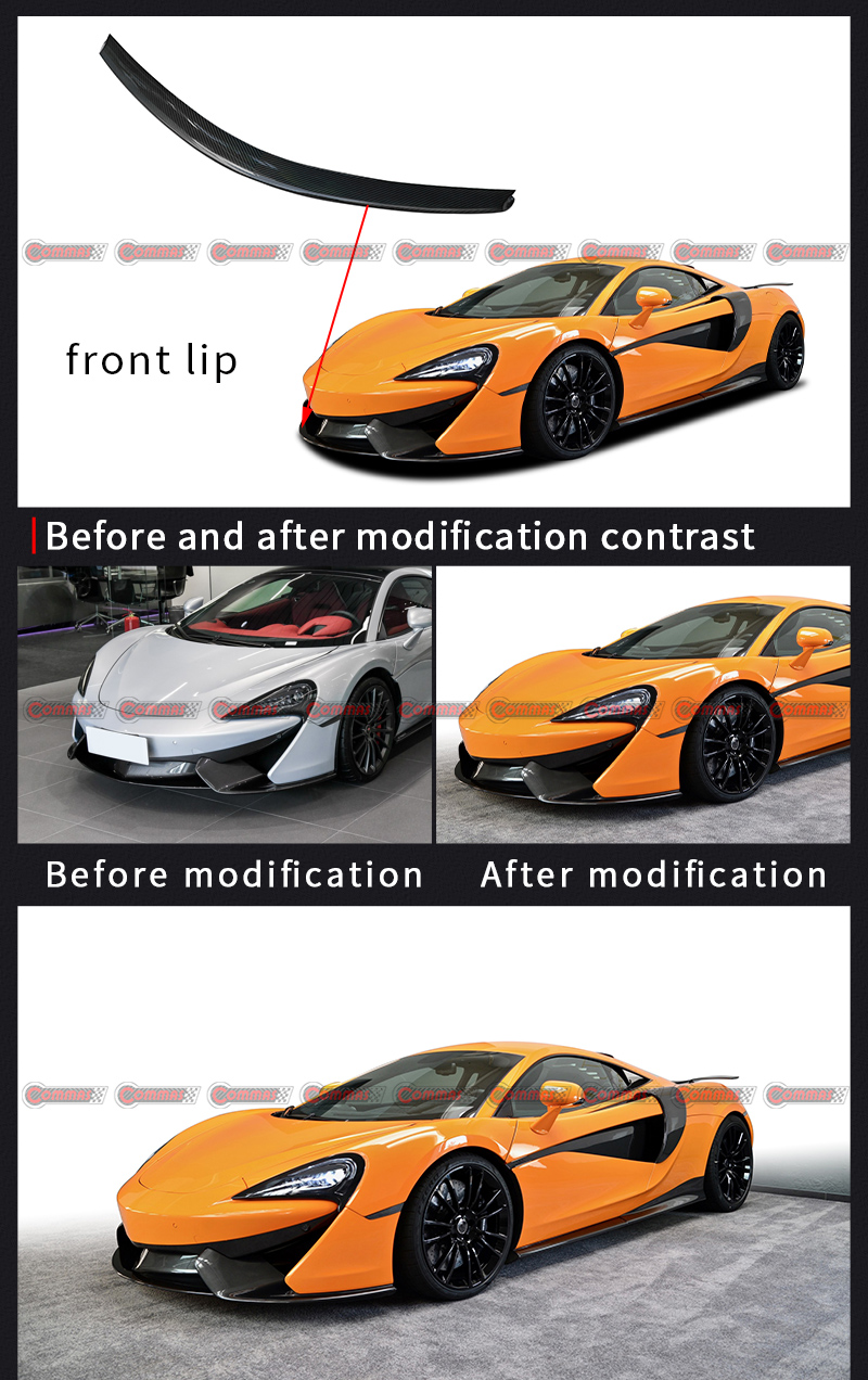 Labio delantero novitec mclaren 540c