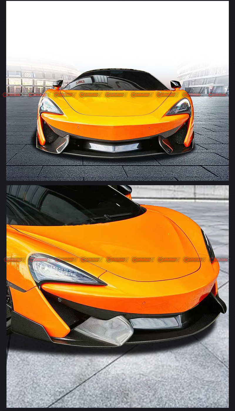 Divisor delantero estilo 620r mclaren 540c 570s