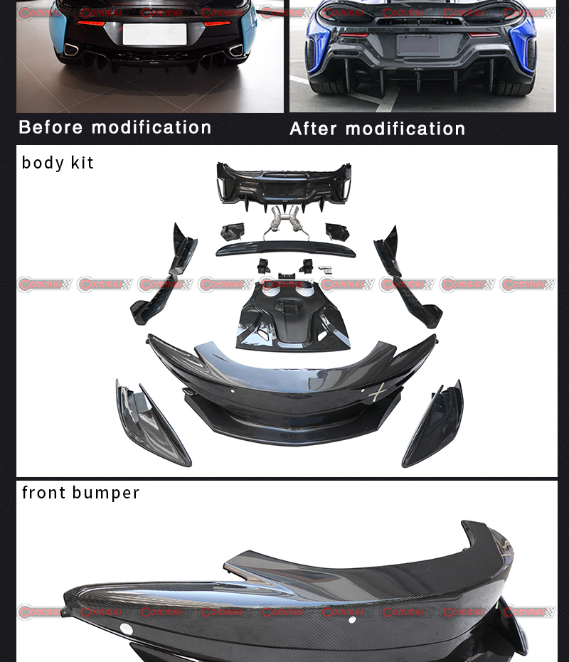 Kit de carrocer&iacute;a Mclaren 540C 570S 600LT