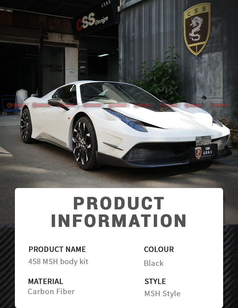 kit de carrocer&iacute;a ferrari 458 misha