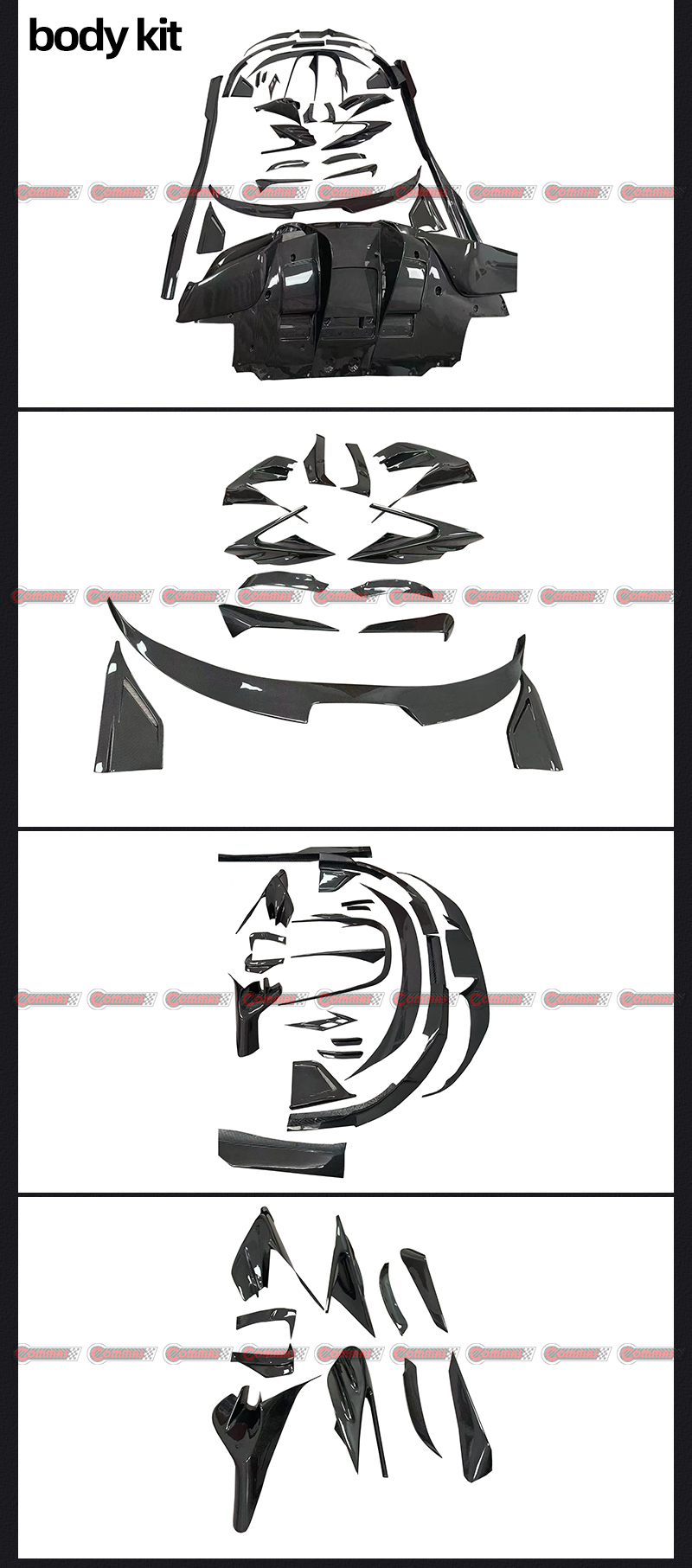 Kits de carrocer&iacute;a para Ferrari F8