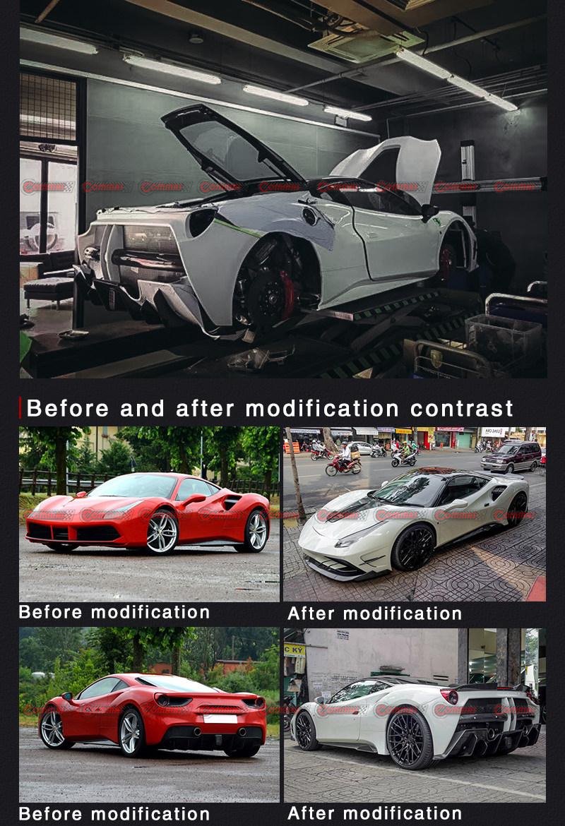 kit de carrocer&iacute;a ferrari 488 misha