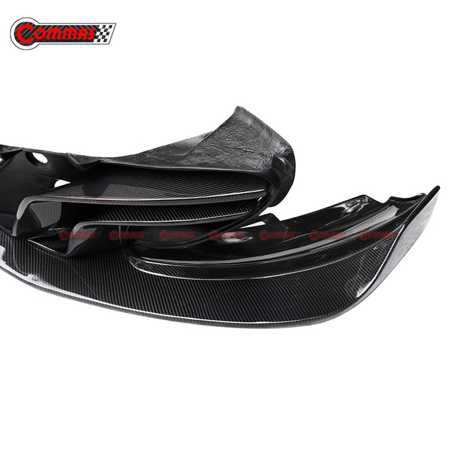 Divisor de labio delantero de fibra de carbono estilo DMC para Mclaren MP4 12C