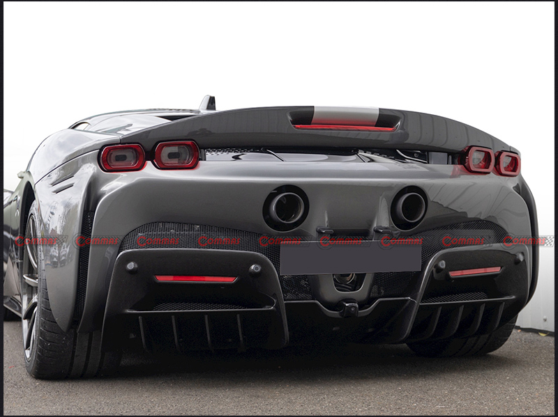 ferrari sf fibra de carbono