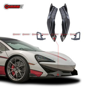 Canard divisor delantero de fibra de carbono estilo Vorsteiner para Mclaren 540C 570S