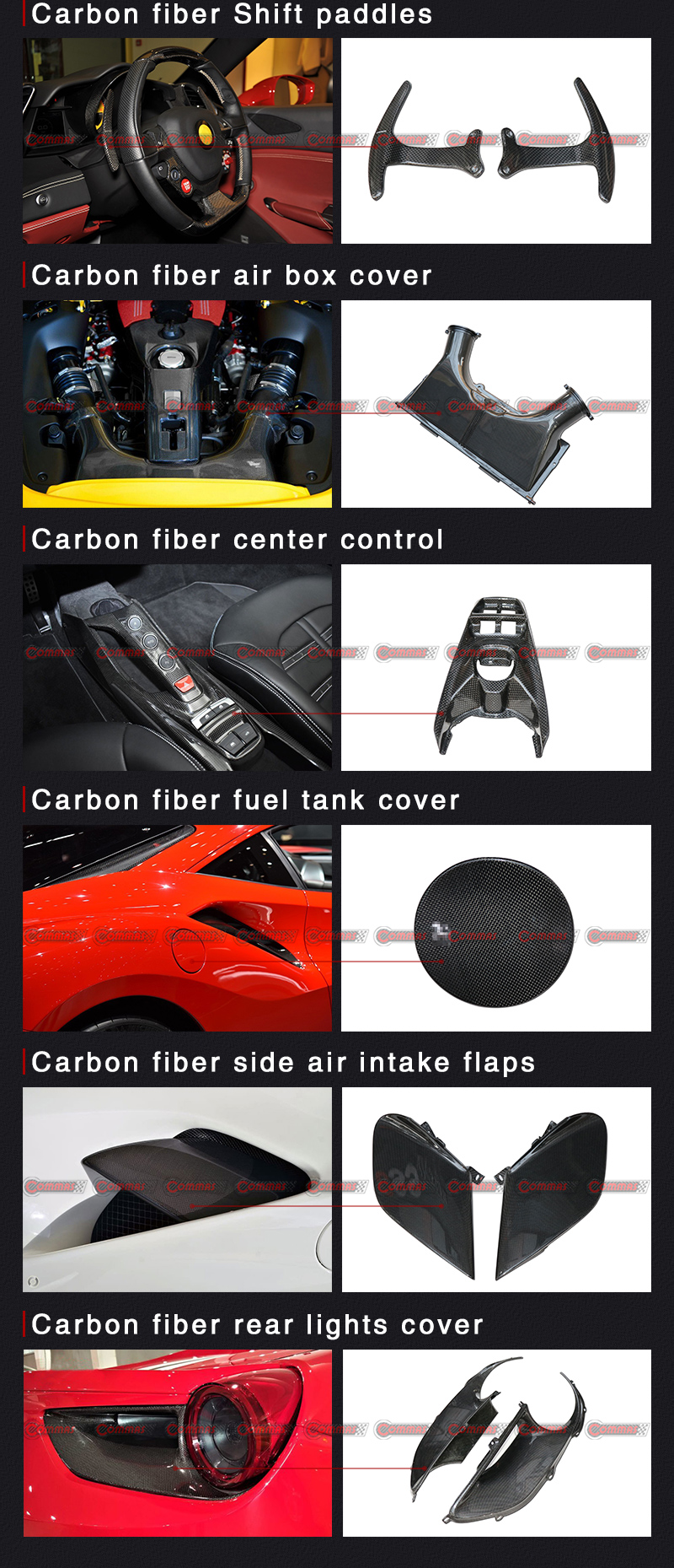 kit de carrocer&iacute;a f488 novitec