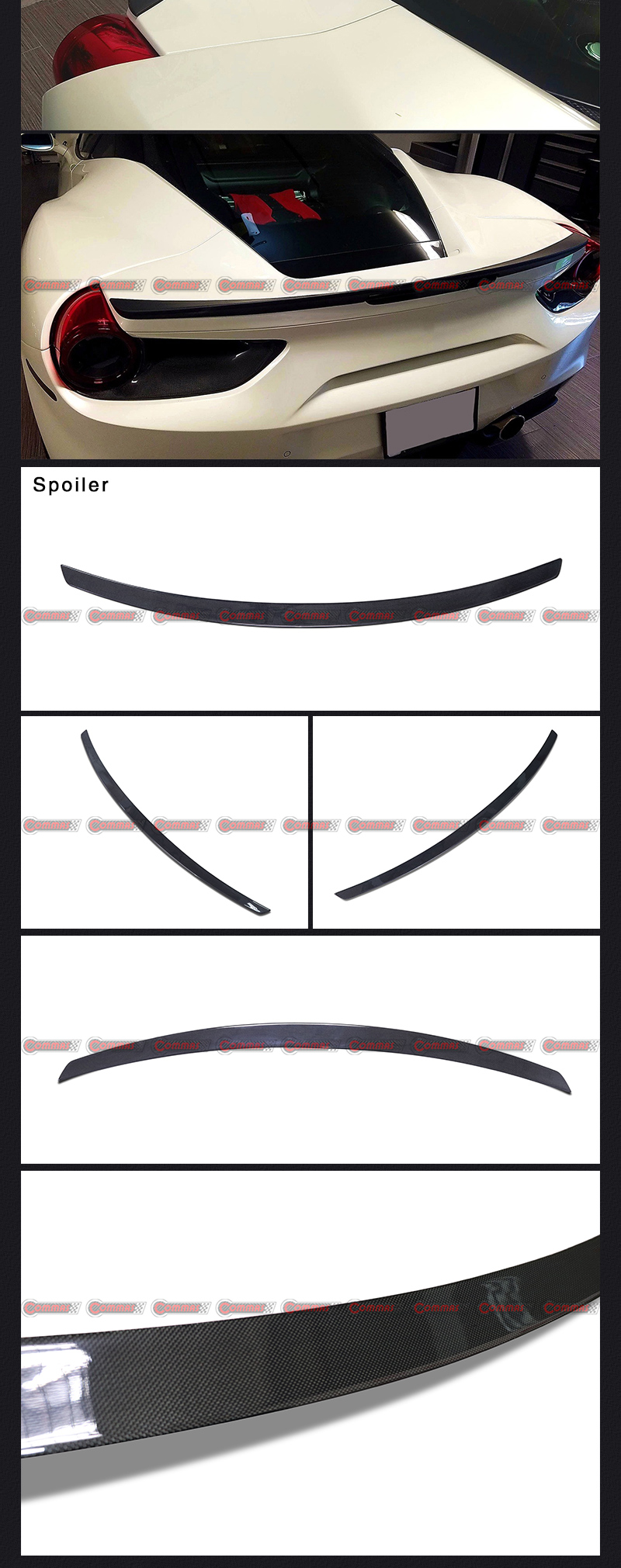 alerones traseros f488