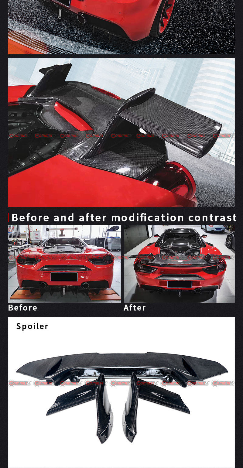 aler&oacute;n trasero mansory f488