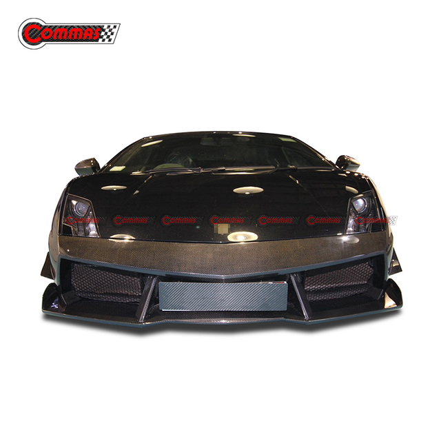 Parachoques delantero de fibra de vidrio estilo RZ para Lambroghini Gallardo LP550