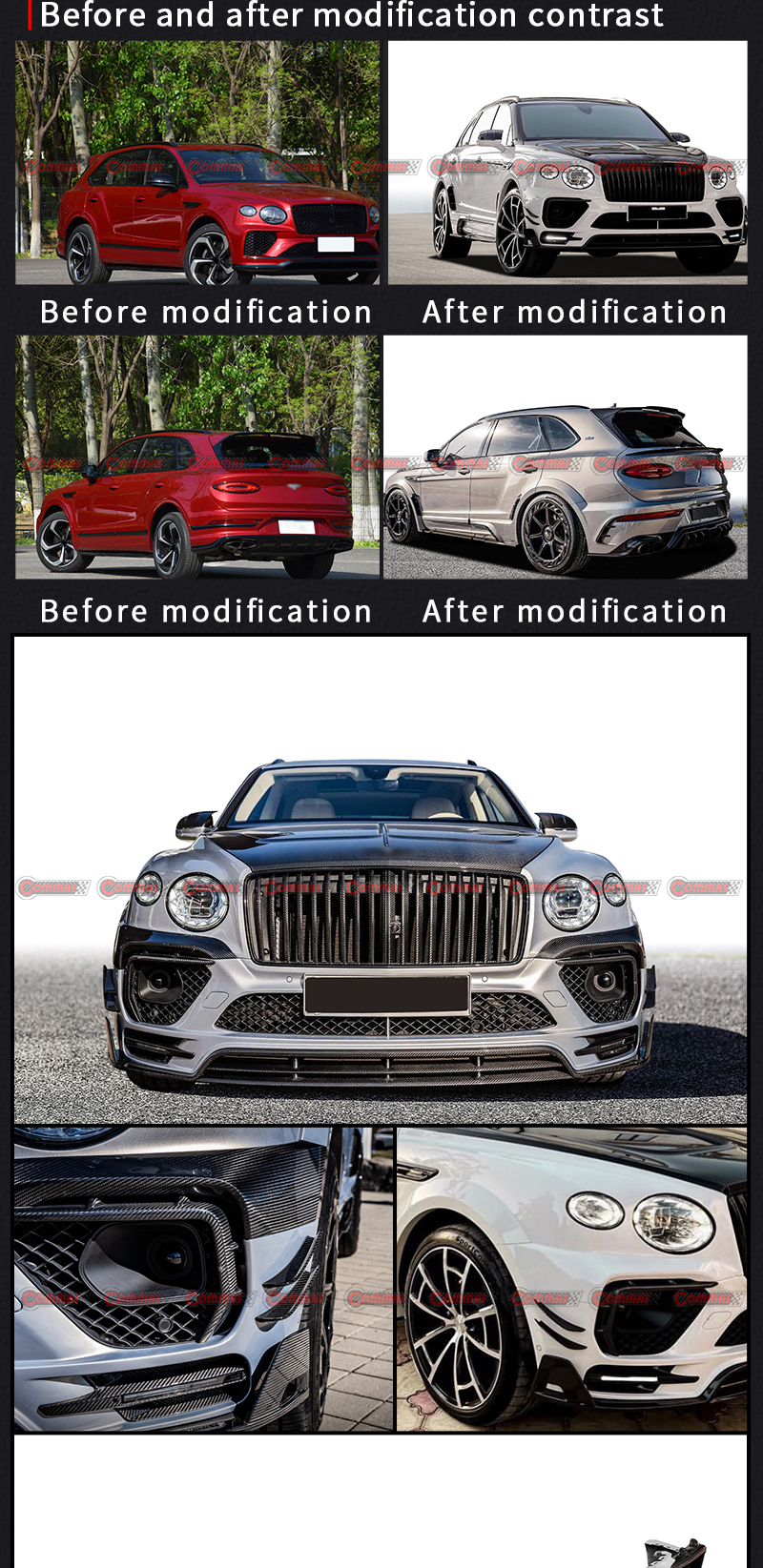 bentley bentayga mansory cuerpo ancho cit