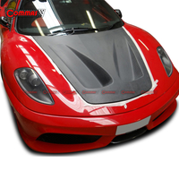 Capó de motor de fibra de carbono estilo P1 para Ferrari 430