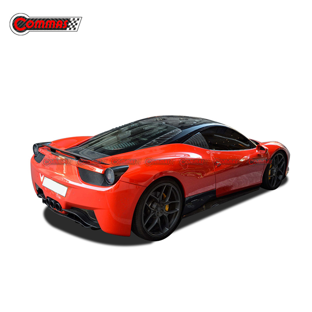 Alerón trasero de fibra de carbono Novitec Rosso para Ferrari 458