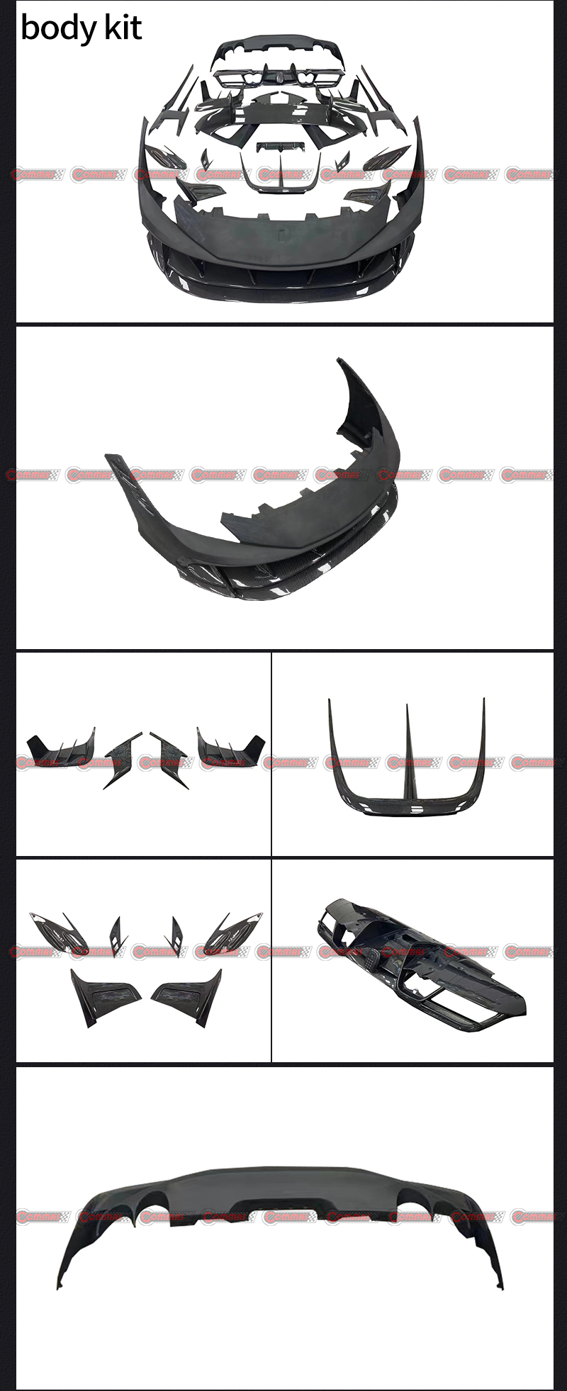 kit de carrocer&iacute;a f8 mansory