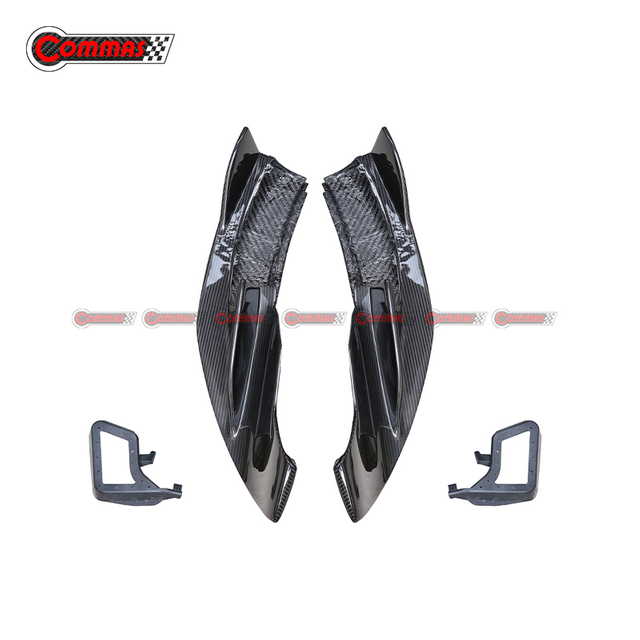 Canard divisor delantero de fibra de carbono estilo Vorsteiner para Mclaren 540C 570S