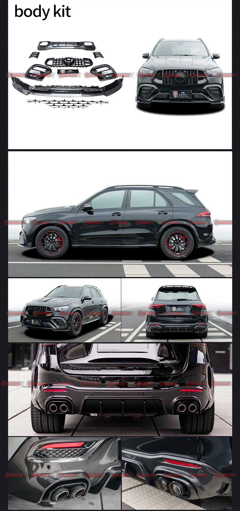 kit de carrocer&iacute;a brabus 800 mercedes benz gle