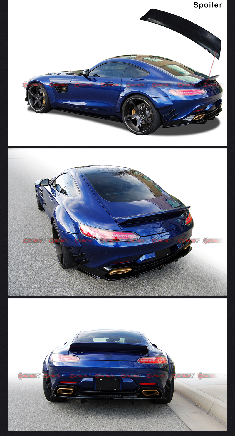 Aler&oacute;n trasero estilo pd mercedes benz amg gt