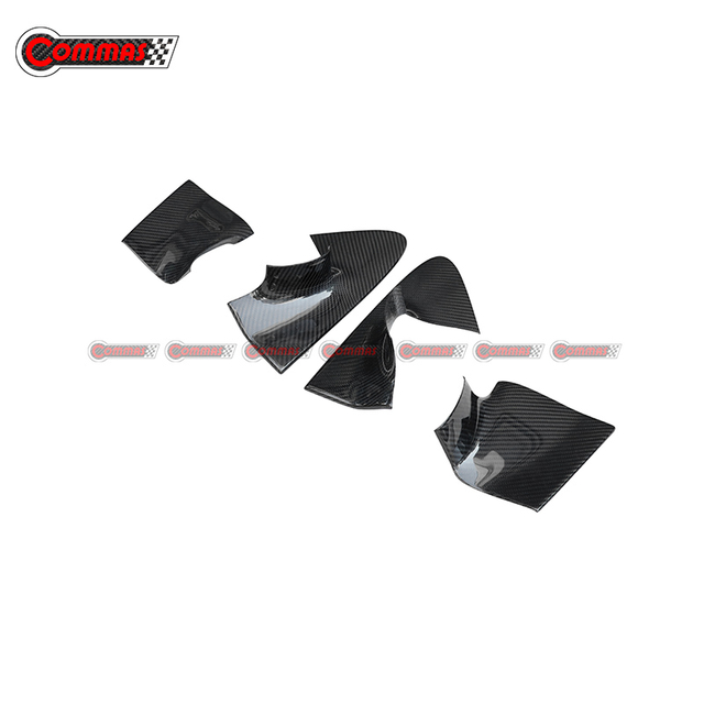 Cubierta de manija exterior de fibra de carbono para McLaren 720S