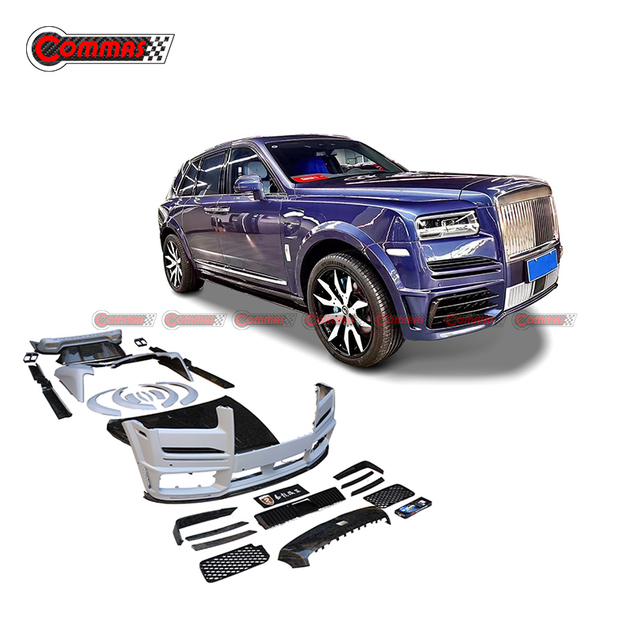 Kit de carrocería Mansory de media fibra de carbono para Rolls Royce Cullinan