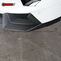 Aletas divisoras de labios delanteros de fibra de carbono estilo OEM para Lamborghini Aventador Lp700 