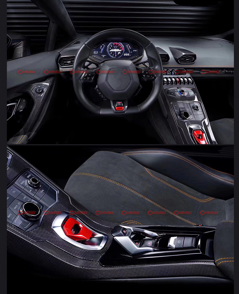 Lamborghini Hurac&aacute;n LP610 Interior de fibra de carbono