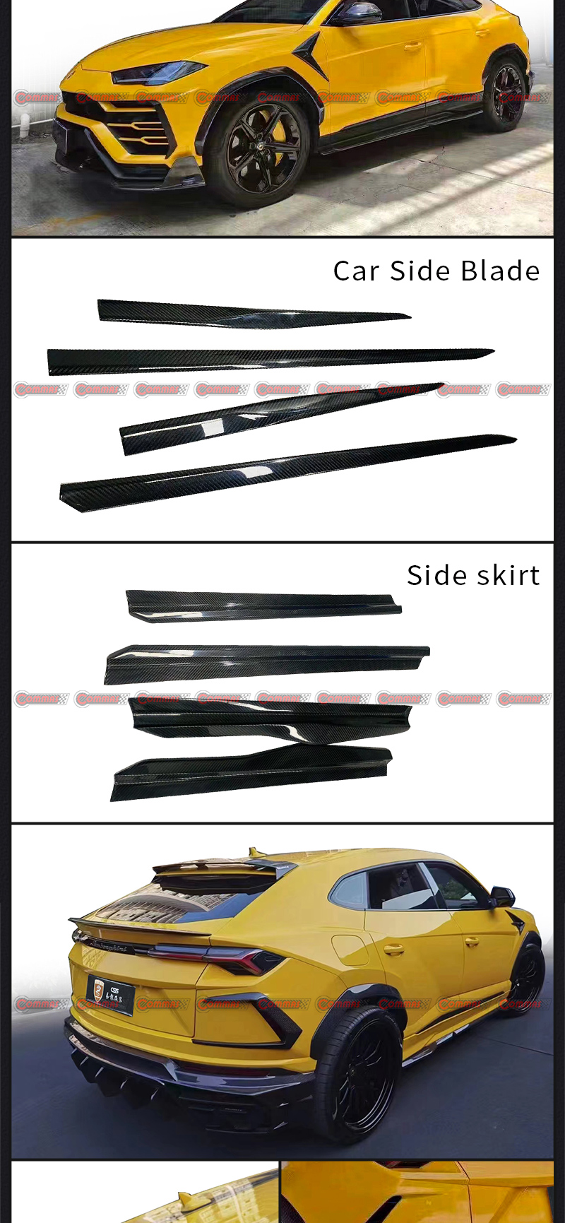 Kit de carrocer&iacute;a estilo Lamborghini Urus Mansory