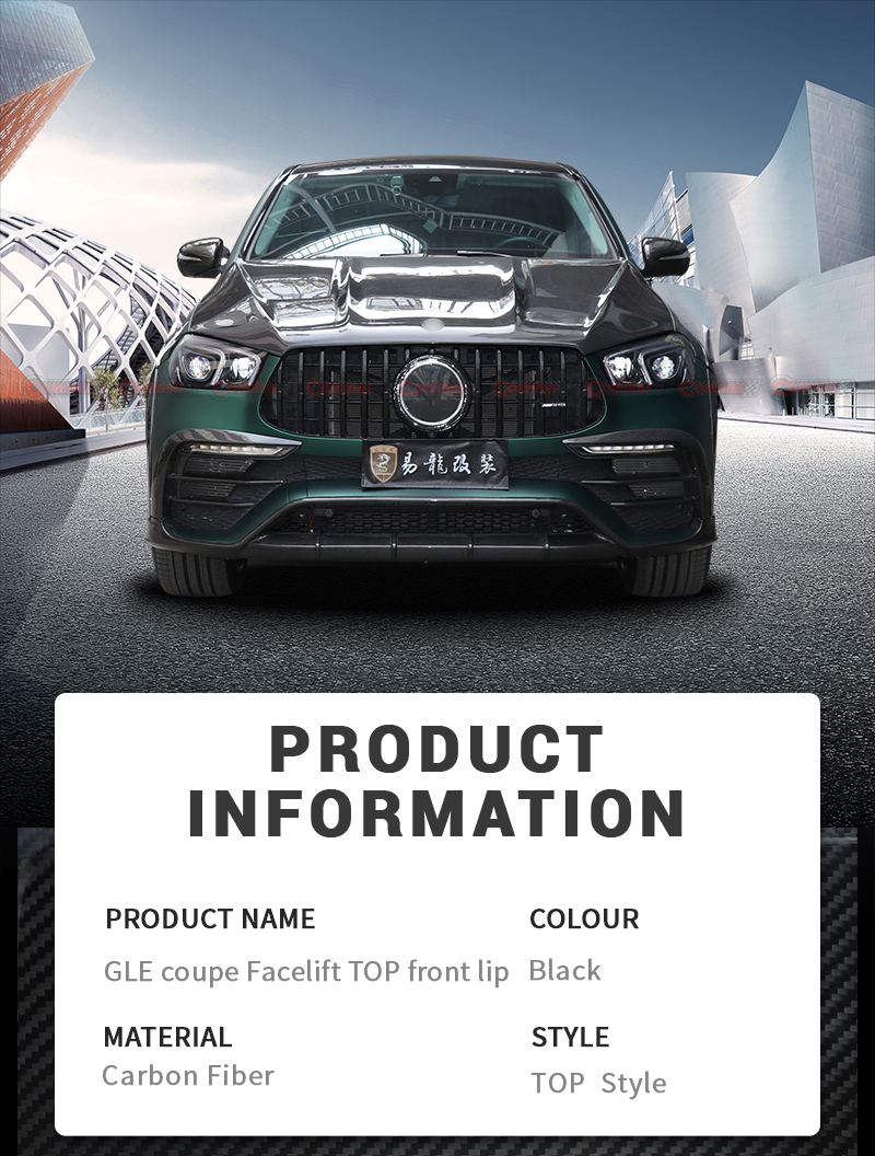 Parachoques delantero estilo topcar mercedes benz gle