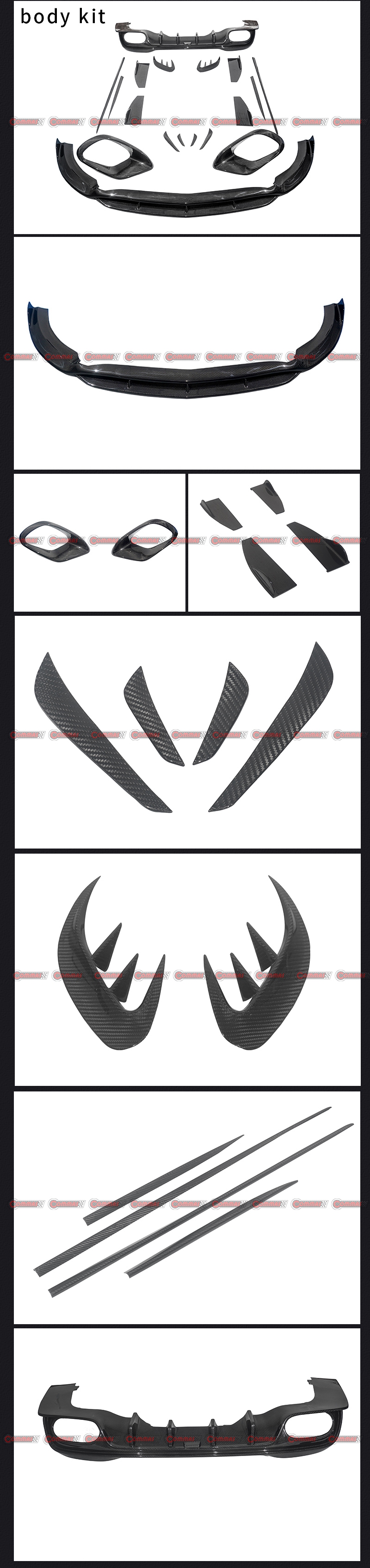 mercedes benz cla kit de carrocer&iacute;a