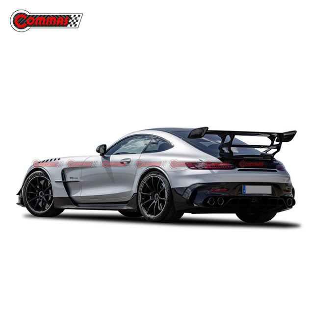 Kit de carrocería de fibra de carbono, estilo serie negra, para Mercedes Benz AMG GT GTR