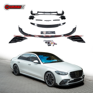 Kit de carrocería de fibra de carbono estilo Brabus para Mercedes Benz Clase S W223