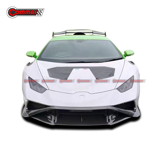 Kit de carrocería de fibra de carbono estilo STO para Lamborghini Huracan Lp610 Lp580 