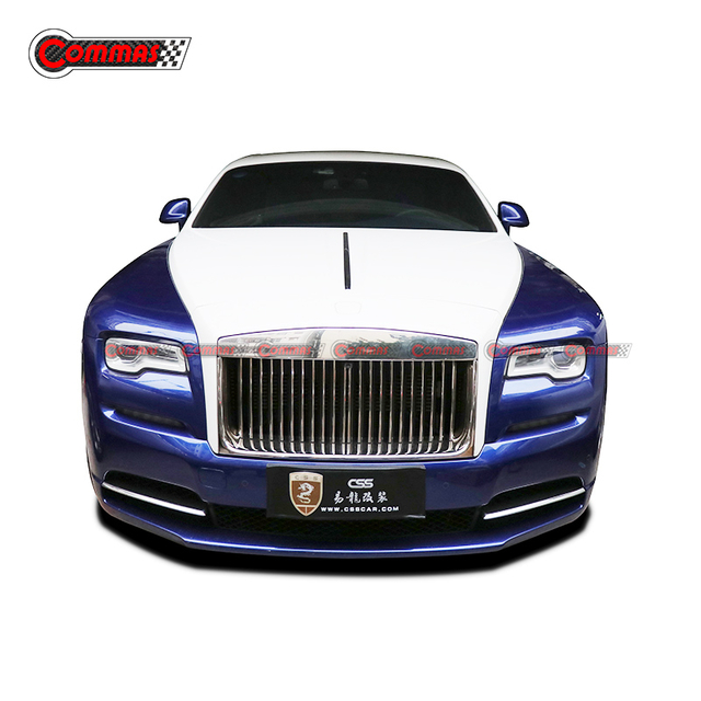 Conjunto de carrocería de parachoques delantero de faros LED Restyling para Rolls Royce Wraith Gen1-3
