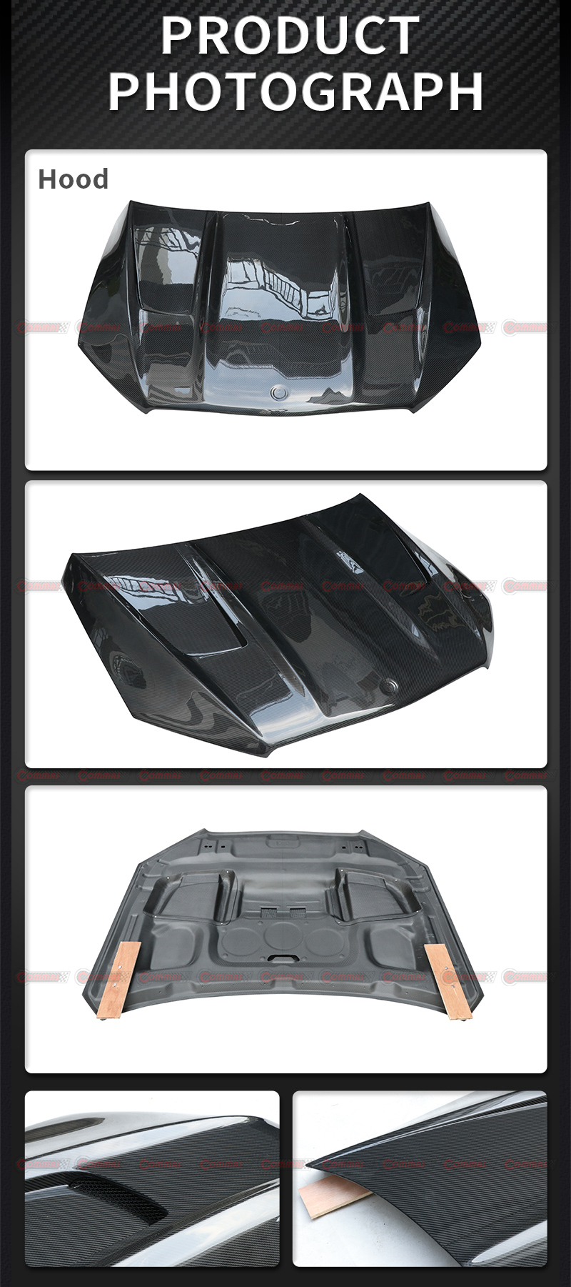 tapa de motor estilo topcar mercedes benz gle