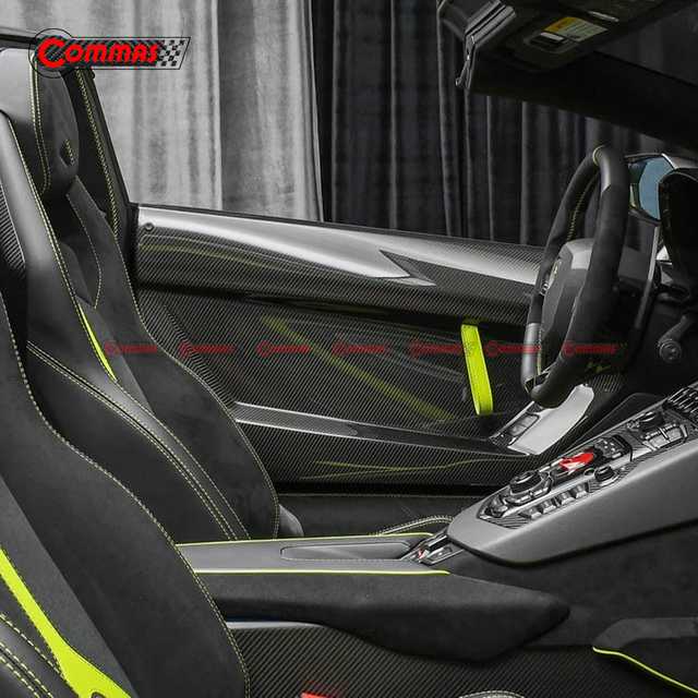 Svj Style Dry Carbon Fiber Auto Door Penal para Lamborghini Aventador LP700 