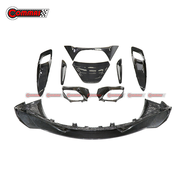 Kit de carrocería de piezas exteriores de fibra de carbono OEM para Mclaren 720S