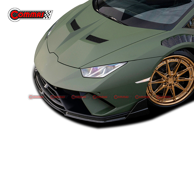 Labio delantero de fibra de carbono Lamborghini Huracan Lp610 estilo Vorsteiner