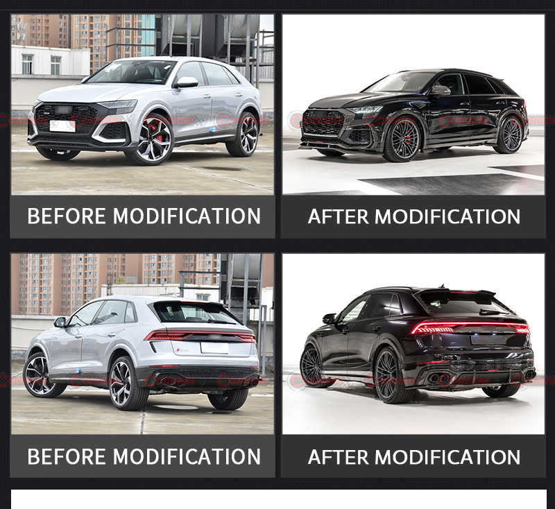 Kit de carrocer&iacute;a de fibra de carbono forjada Audi RSQ8