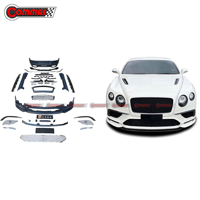 Kit de carrocería de material Supersport Style CF FRP PP para Bentley Continental GT 2012-2015