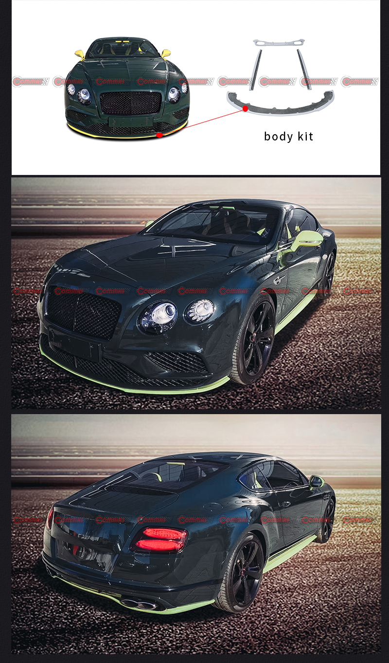 Kits de carrocer&iacute;a estilo Bentley Continental GT V8S