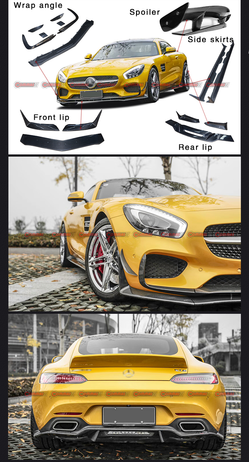 kit de carrocer&iacute;a rz para mercedes benz amg gt