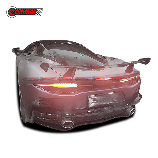 Alerón trasero de fibra de carbono estilo Mso para Mclaren GT