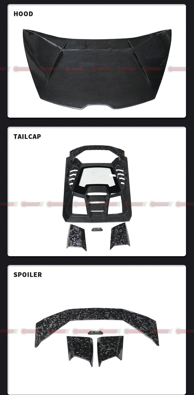 Kit de carrocer&iacute;a Tecnica para Lambroghini Huracan