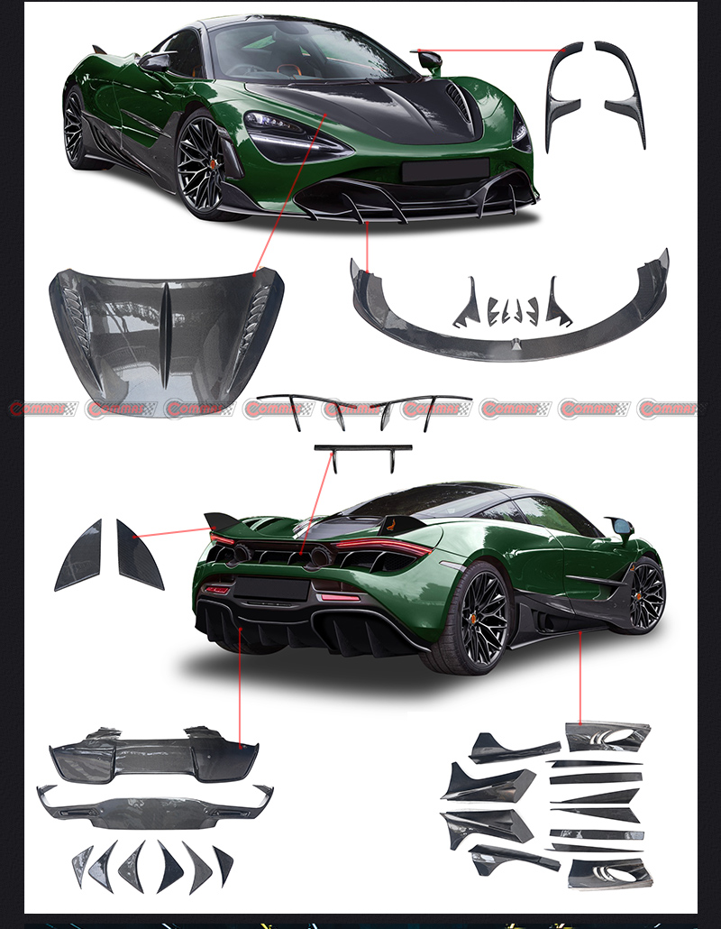 kit de carrocer&iacute;a mclaren 720s topcar