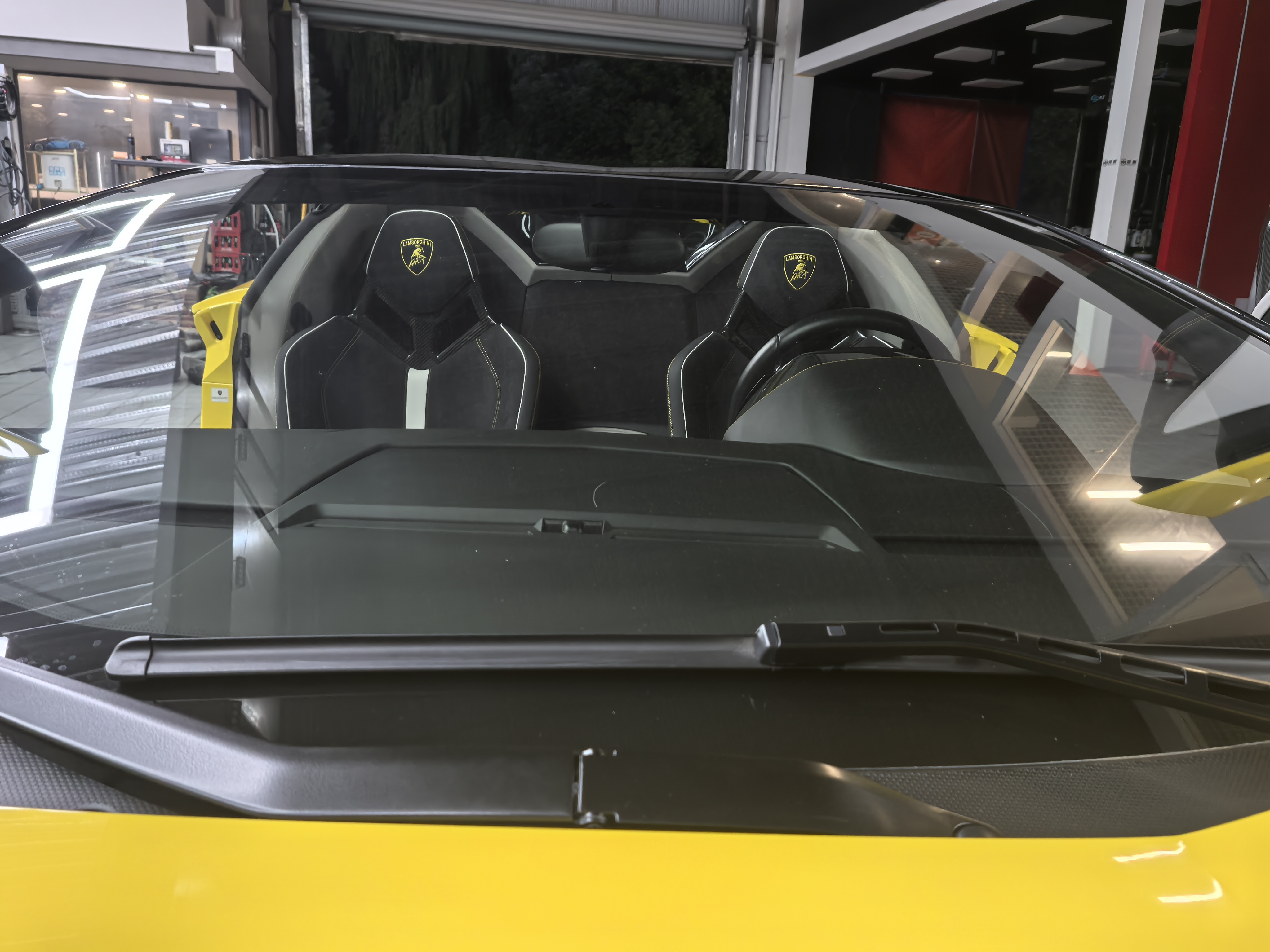 asiento lambroghini svj 