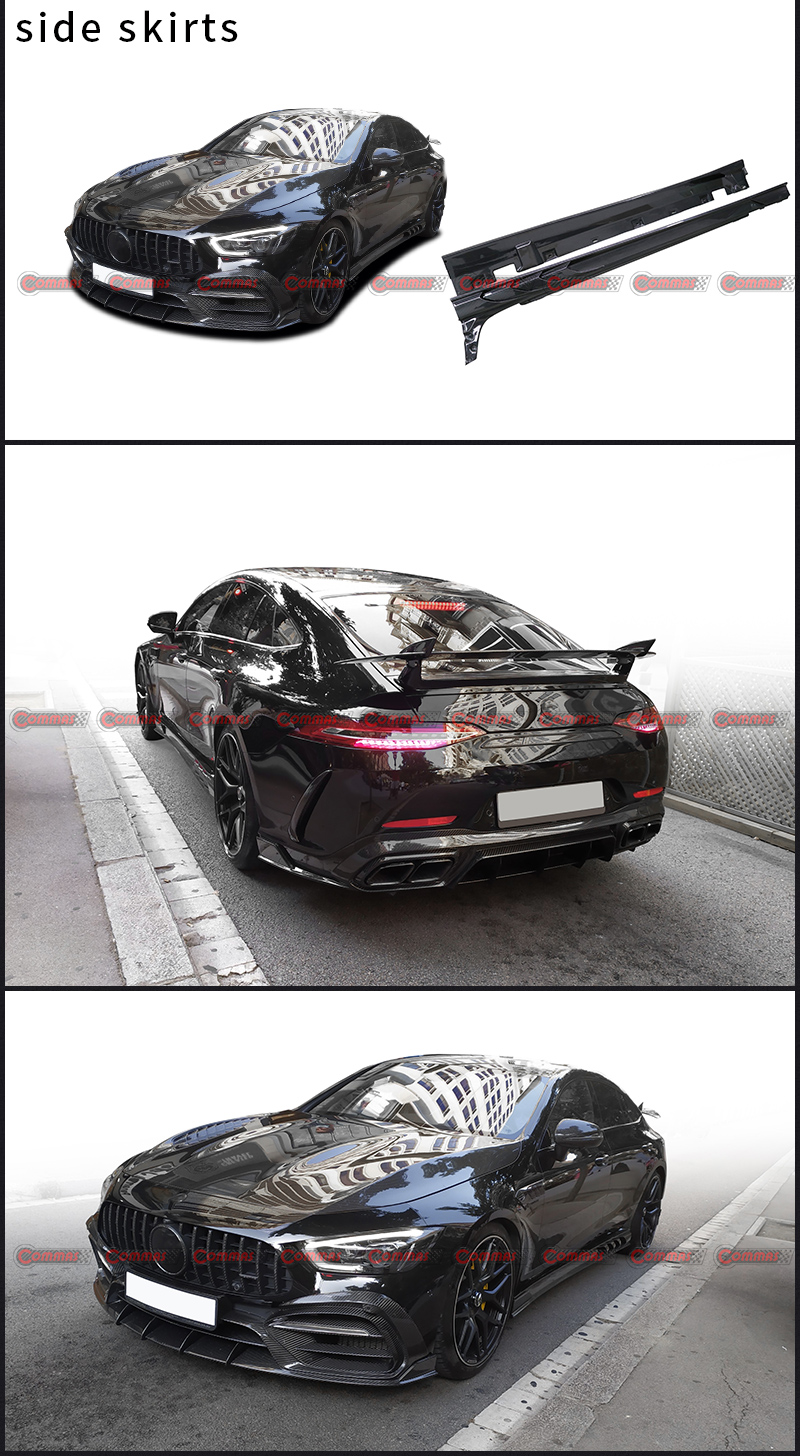 Faldones laterales estilo topcar mercedes benz amg gt