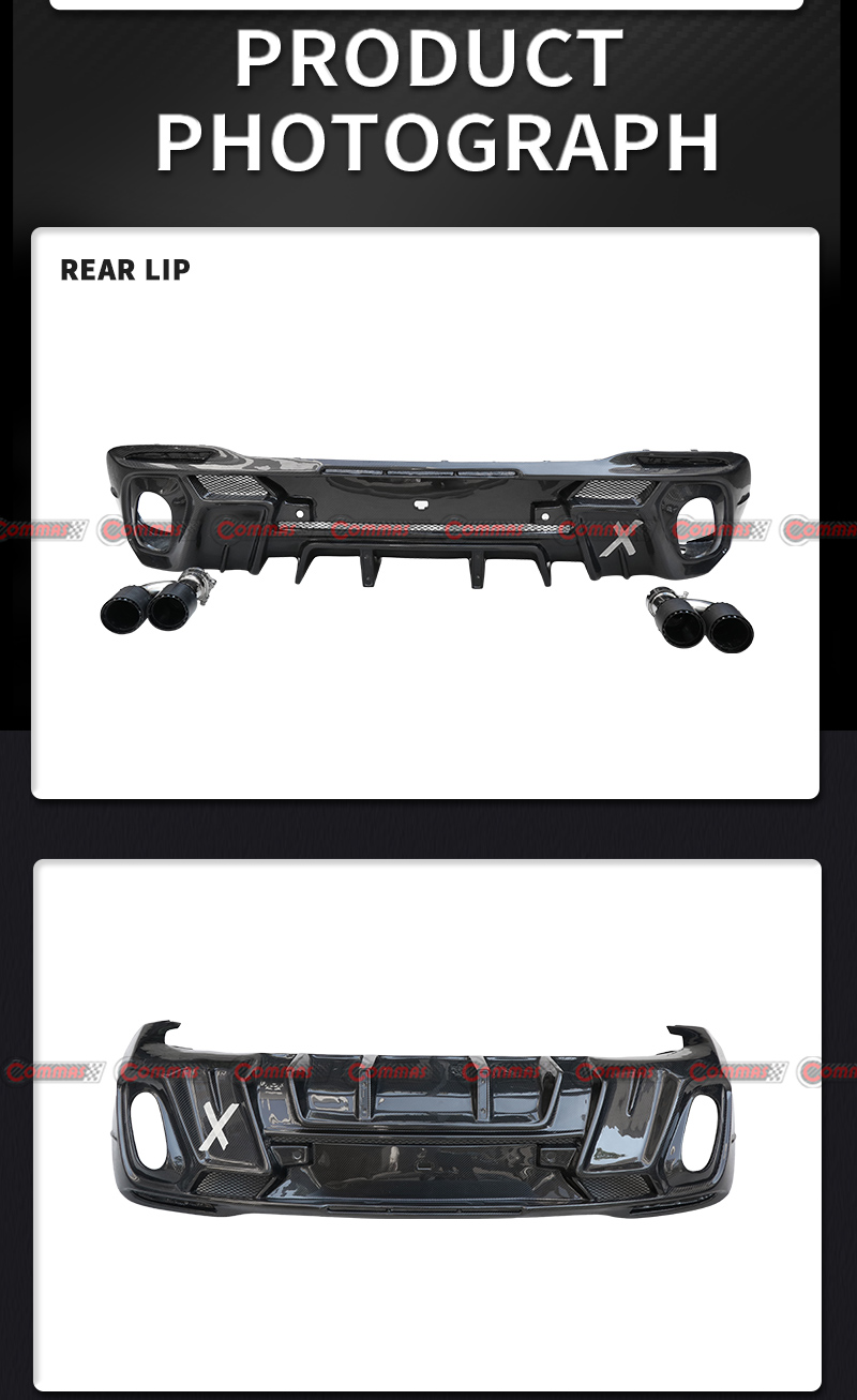 mercedes benz gle larte difusor trasero