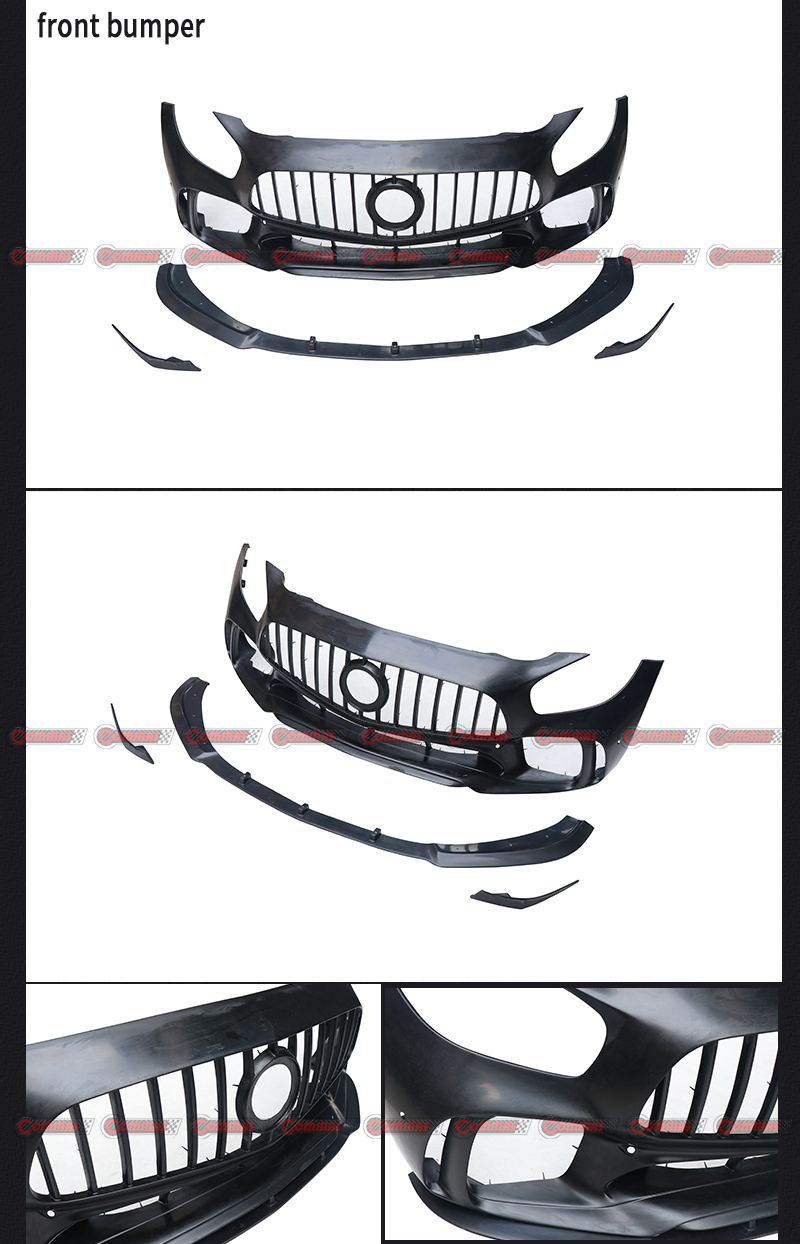 Parachoques delantero estilo pd mercedes benz amg gt