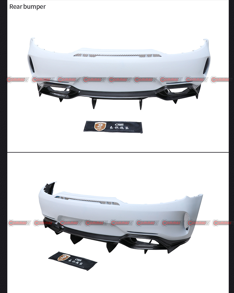 diablillo parachoques trasero mercedes benz amg gt